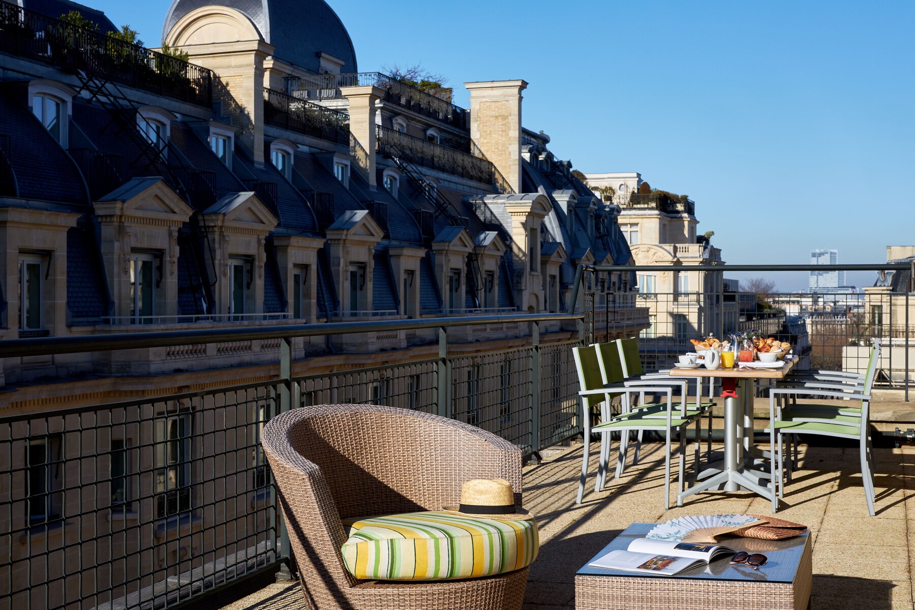 Suite Majestic | Vue du balcon