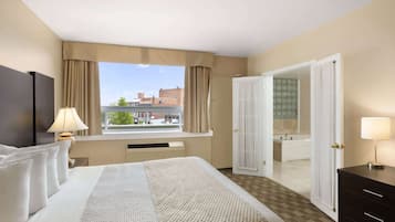 Suite, 1 King Bed, Non Smoking | Pillow-top beds, iron/ironing board, cots/infant beds, rollaway beds