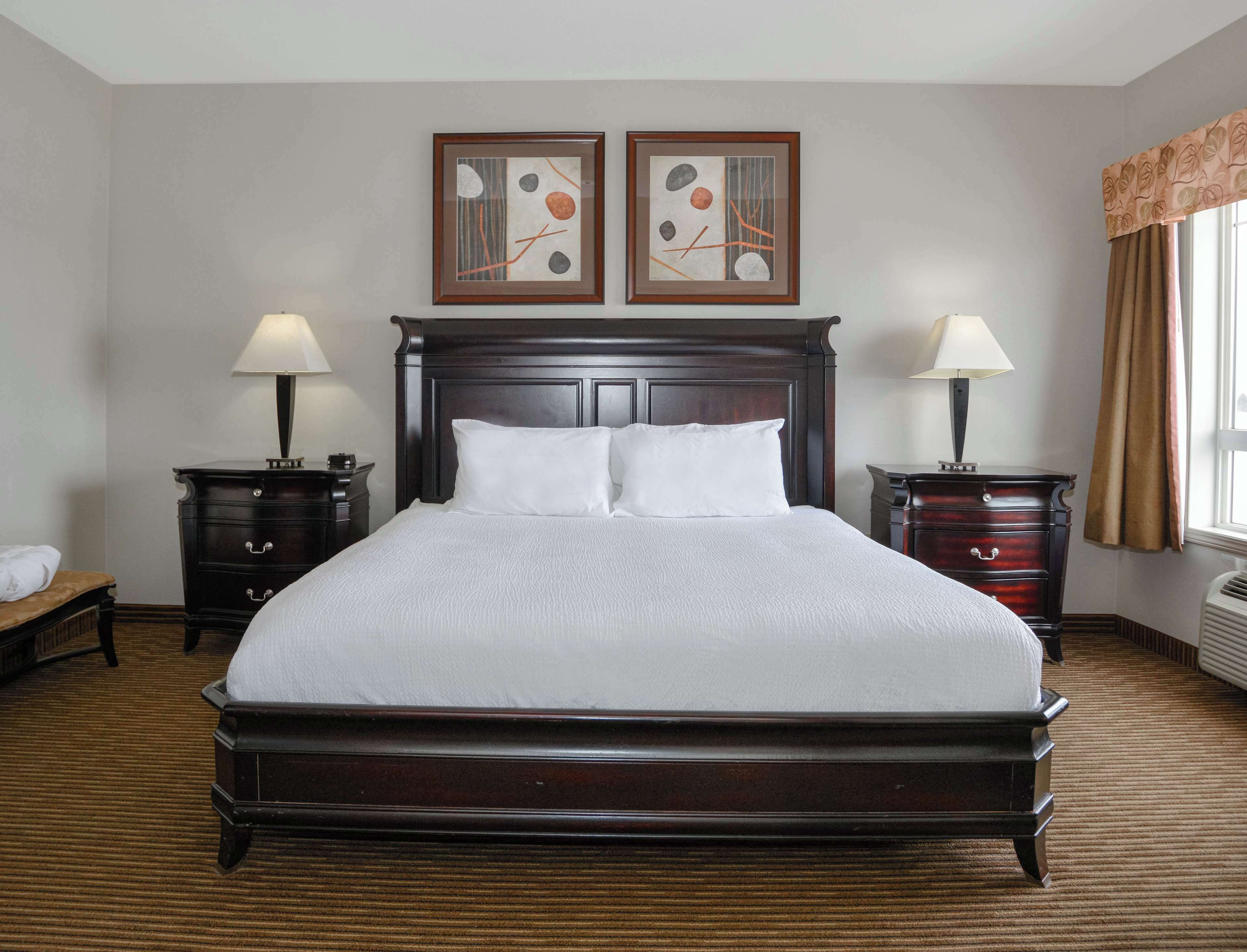 desk, laptop workspace, iron/ironing board, free cots/infant beds