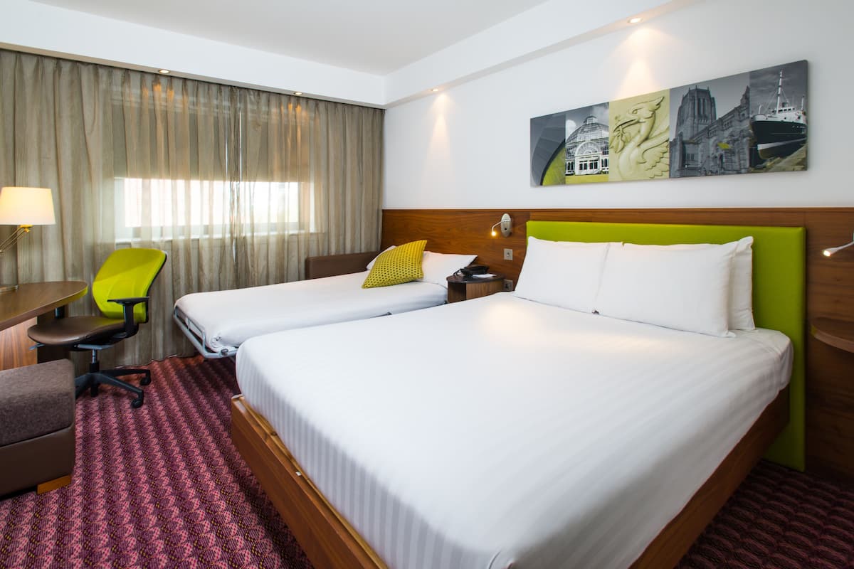 standard room, 1 double bed with sofa bed | desk, laptop workspace, soundproofing, iron/ironing board