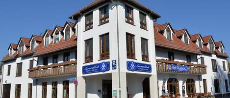 Façade de l’hébergement