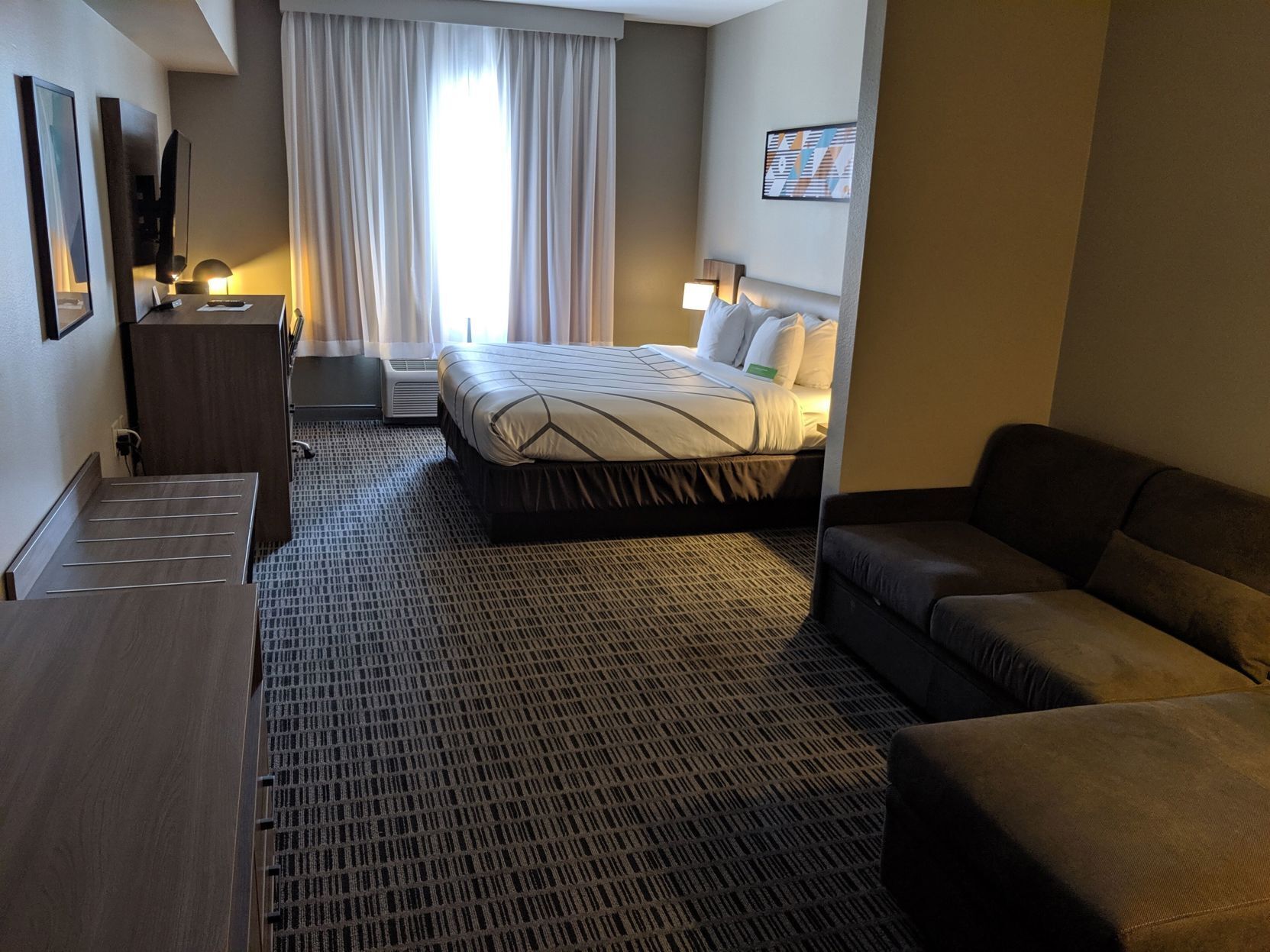 Ropa de cama de alta calidad y escritorio 