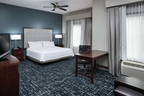 Hypo-allergenic bedding, pillow-top beds, laptop workspace