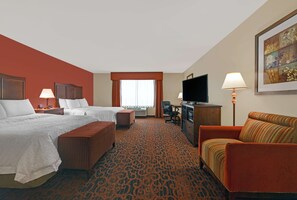 Chambre, 2 grands lits