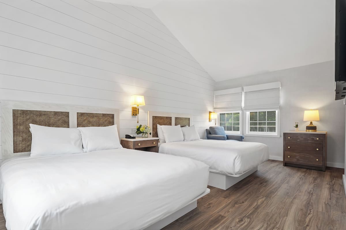 traditional room, 2 queen beds (oversized room) | pillow-top beds, in-room safe, desk, blackout curtains