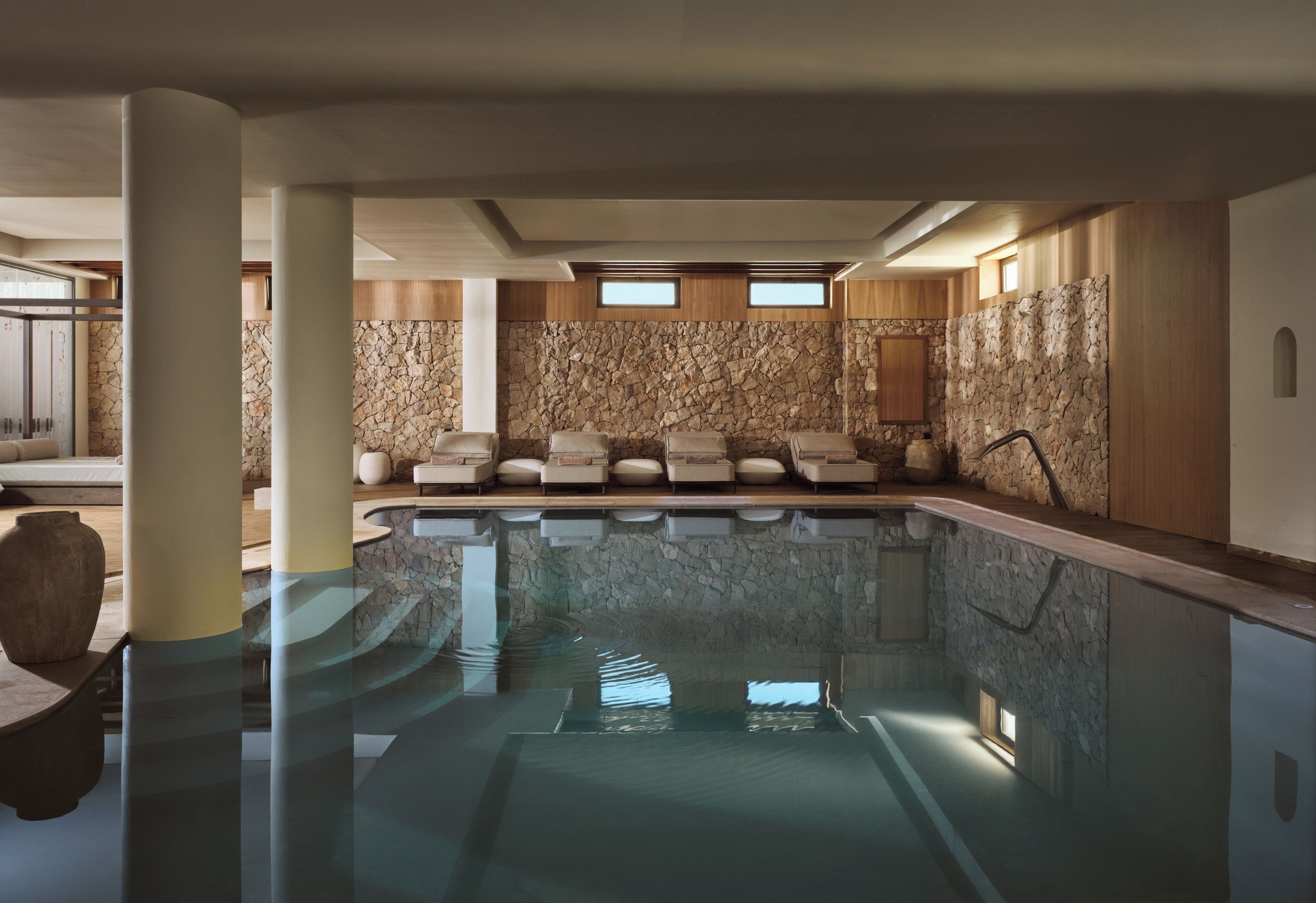 Behandlingsrom for par, badstue, boblebad og tyrkisk bad/hamam