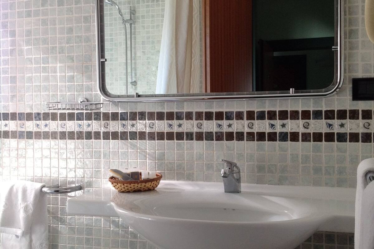 double room | bathroom sink