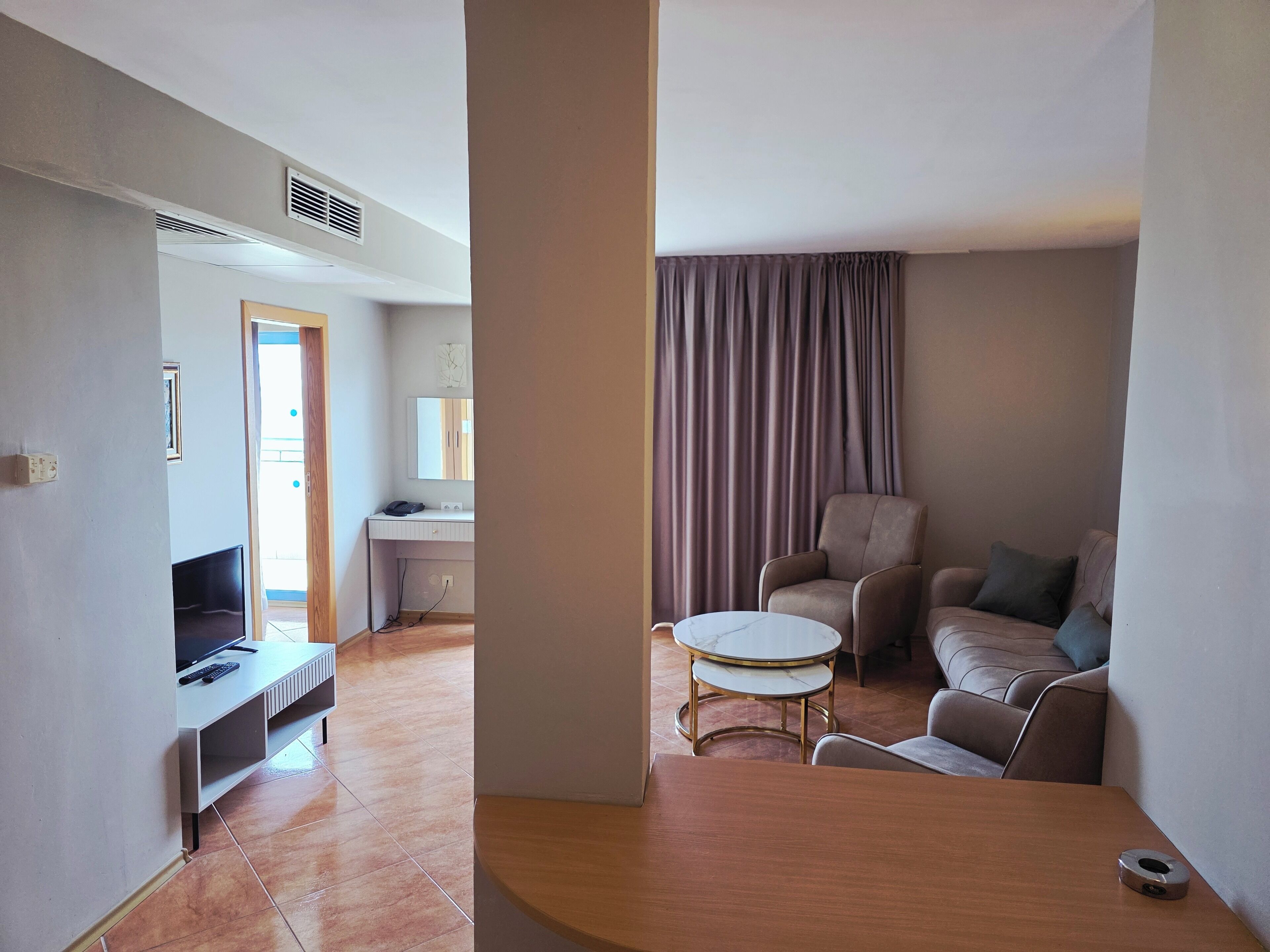 panoramic apartment | 1 bedroom, desk, iron/ironing board, free wifi