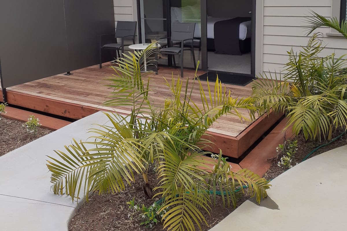 Habitación empresarial doble | Terraza o patio