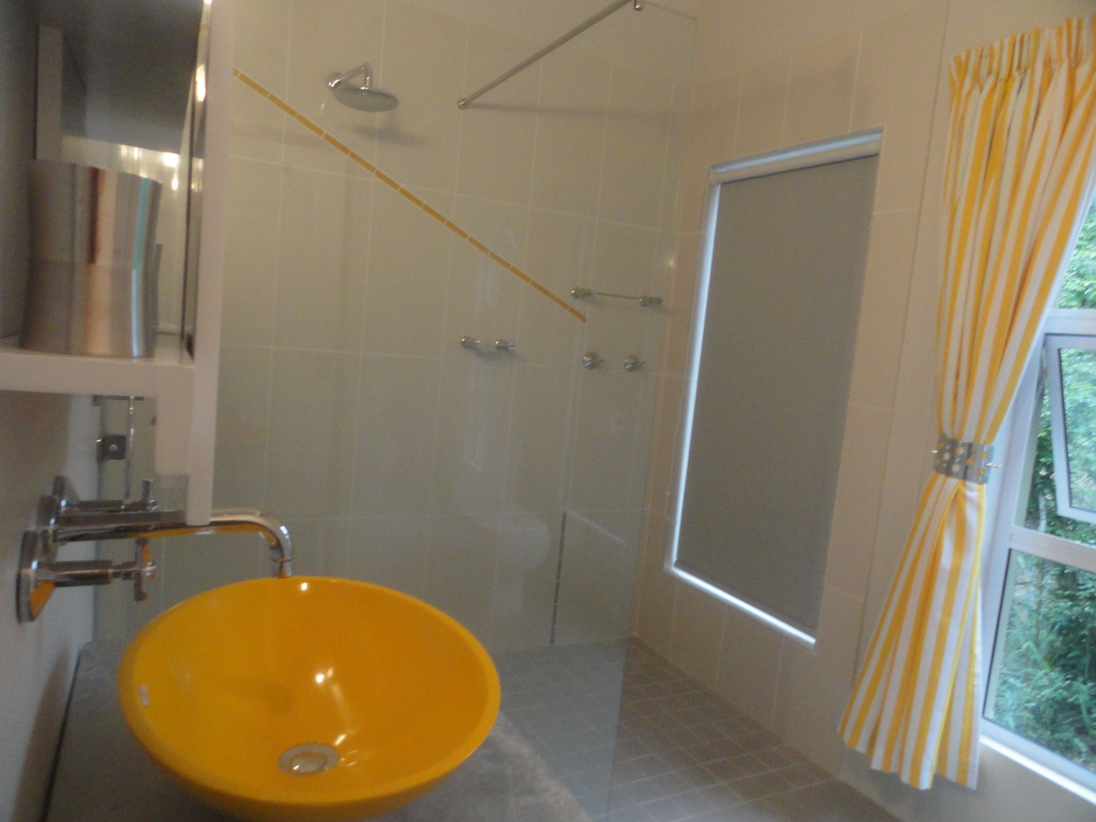 Dusj på badet