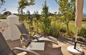 Regal Pool Side | Terrace/patio - The Wild Mushroom Luxury Country House (Stellenbosch)