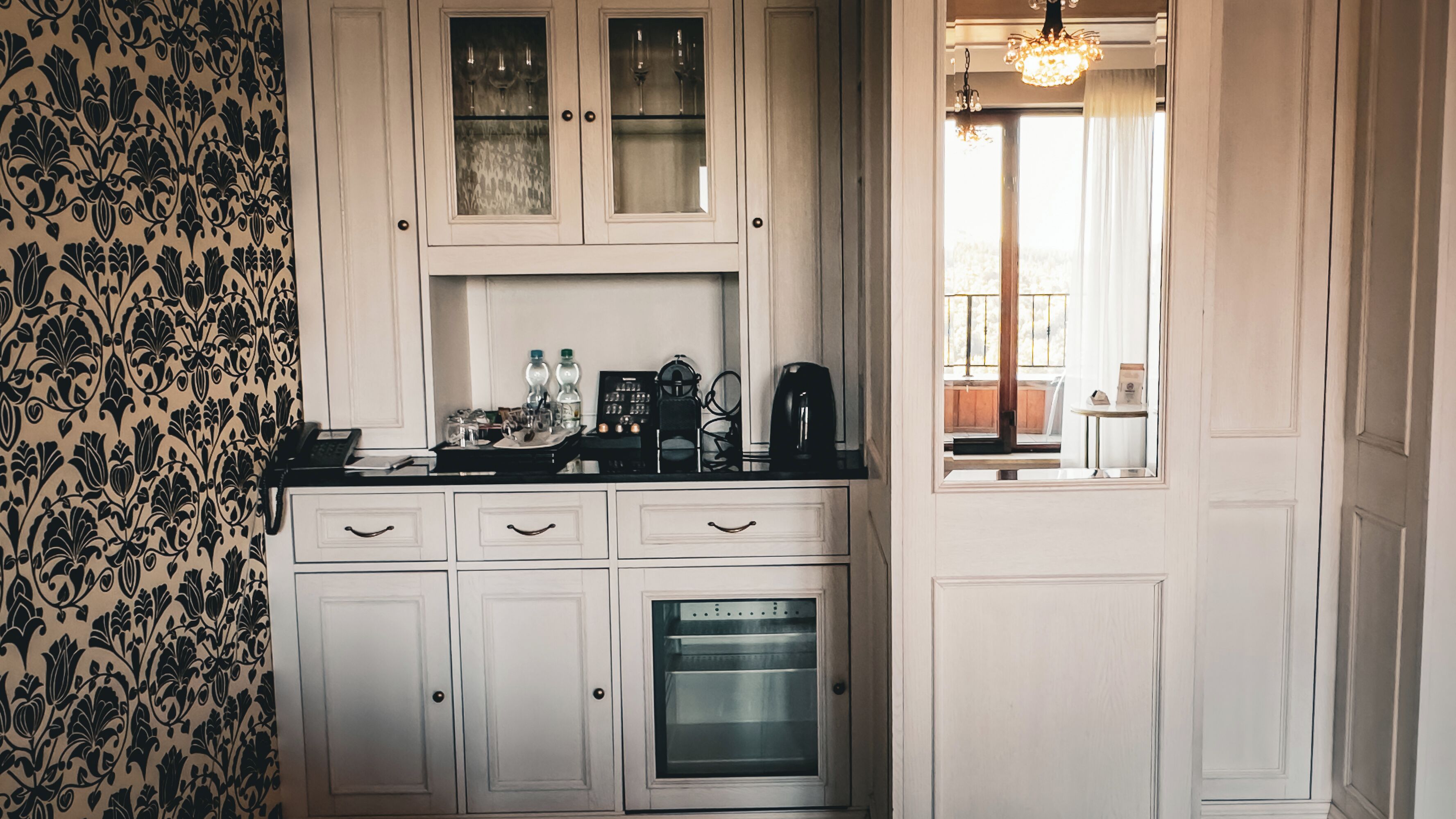 luxury suite (3* part) | in-room safe, desk, blackout curtains, iron/ironing board