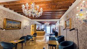 Sitteområde i lobbyen