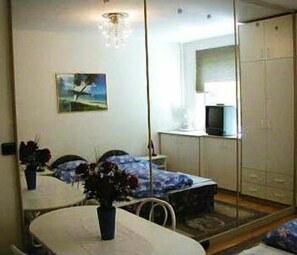 1 habitación y ropa de cama de alta calidad 
