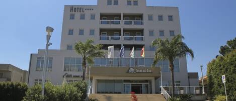 Front of property – evening/night