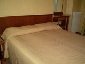 Double or Twin Room | In-room safe, desk, soundproofing, iron/ironing board - Hotel Pomezia (Rome)