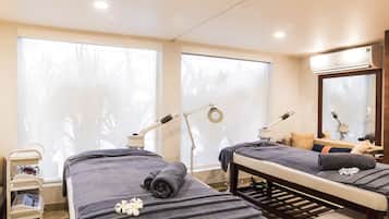 Body treatments, aromatherapy, hot stone massages, Thai massages