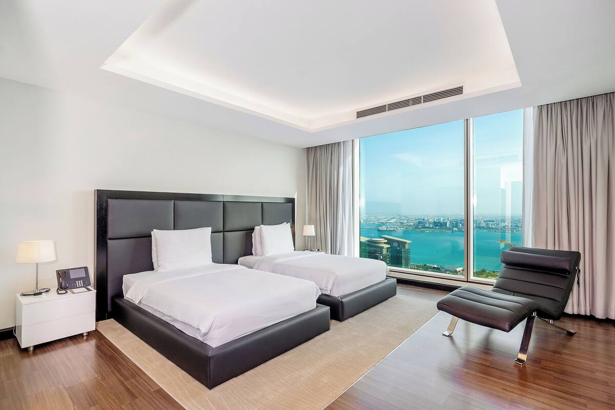 superior suite, multiple beds, city view (deluxe sky four bedroom) | 1 bedroom, minibar, in-room safe, desk