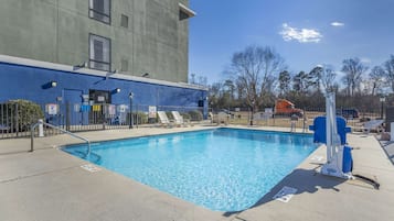 Seasonal outdoor pool