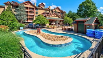 Seasonal outdoor pool