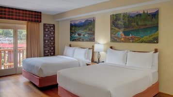 2 Queen, River View, Balcony with Fireplace | Premium bedding, desk, iron/ironing board, free WiFi