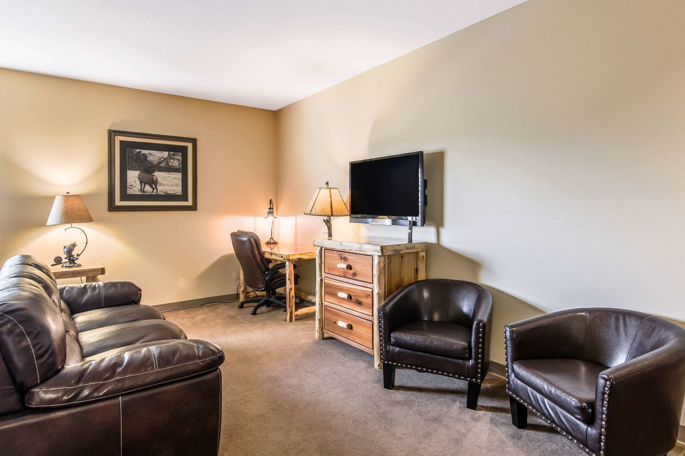 suite, 2 queen beds, accessible, non smoking | desk, iron/ironing board, free cots/infant beds, rollaway beds