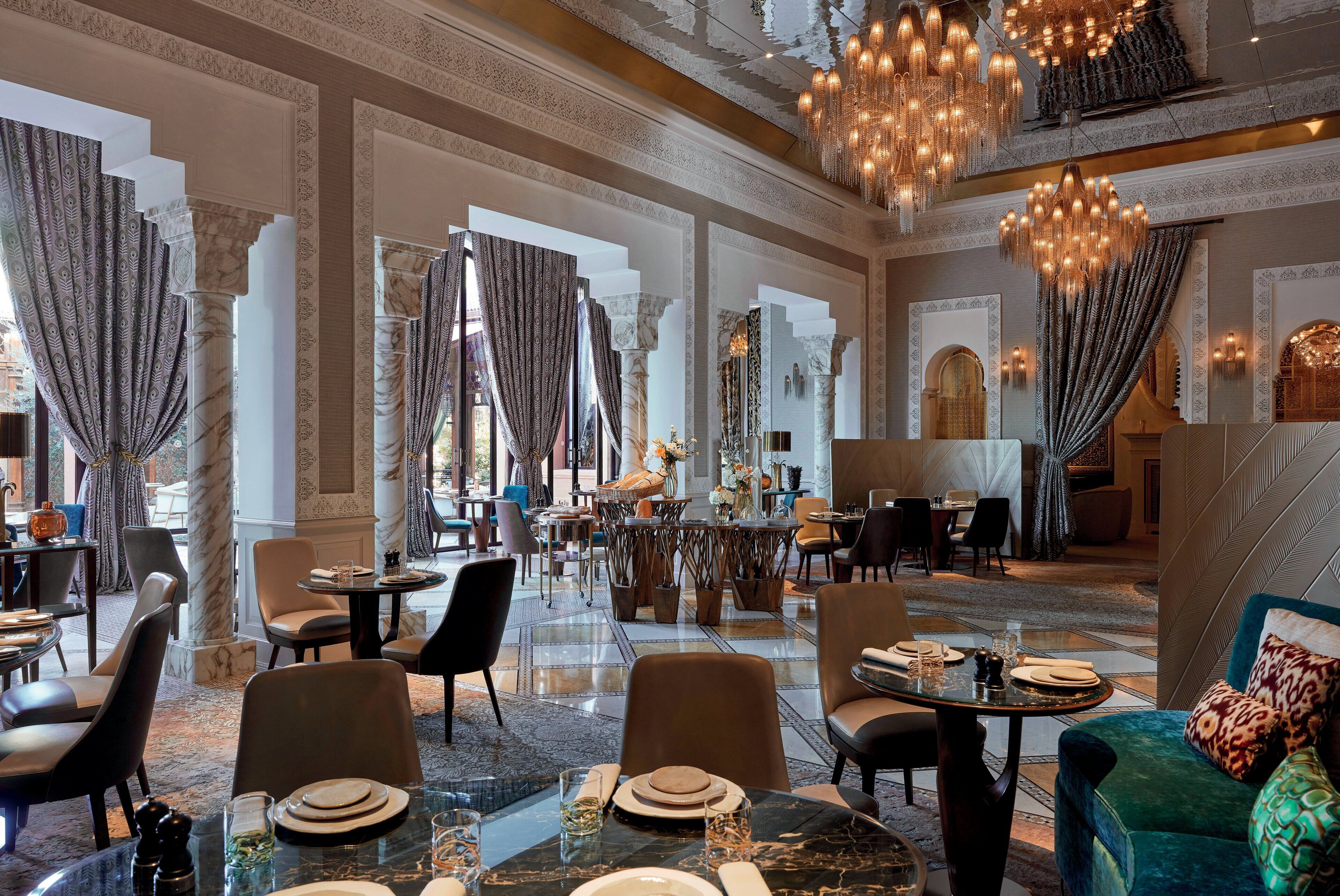 4 restaurants, breakfast, lunch, dinner served; Moroccan cuisine