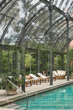 Indoor pool, outdoor pool, open 7:00 AM to 5:00 PM, cabanas (surcharge) - Royal Mansour Marrakech (Marrakech)