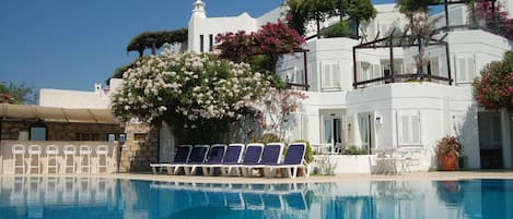 Façade de l’hébergement