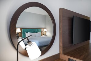 In-room safe, desk, iron/ironing board, free cribs/infant beds