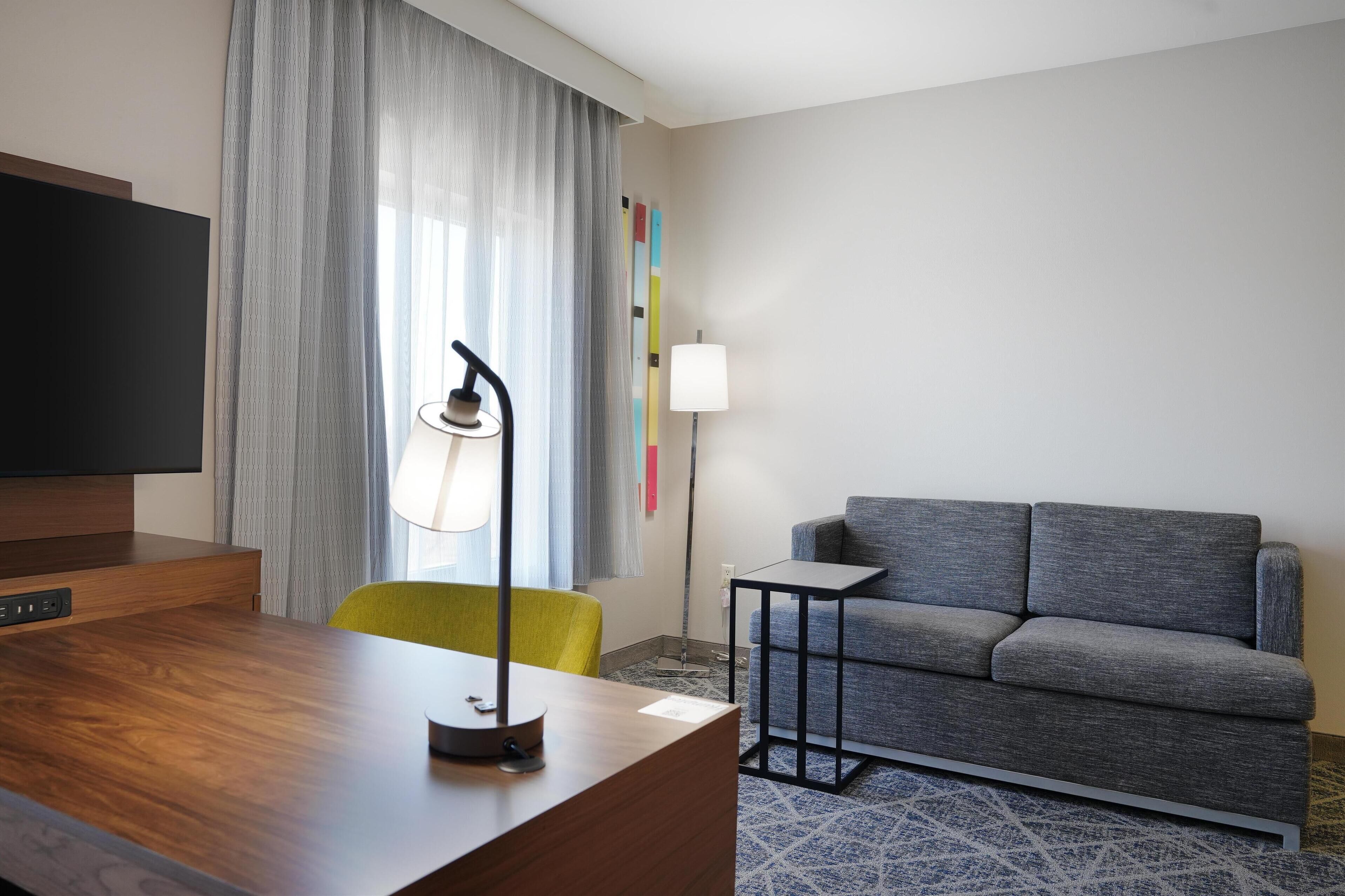 king studio suite | in-room safe, desk, iron/ironing board, free cots/infant beds