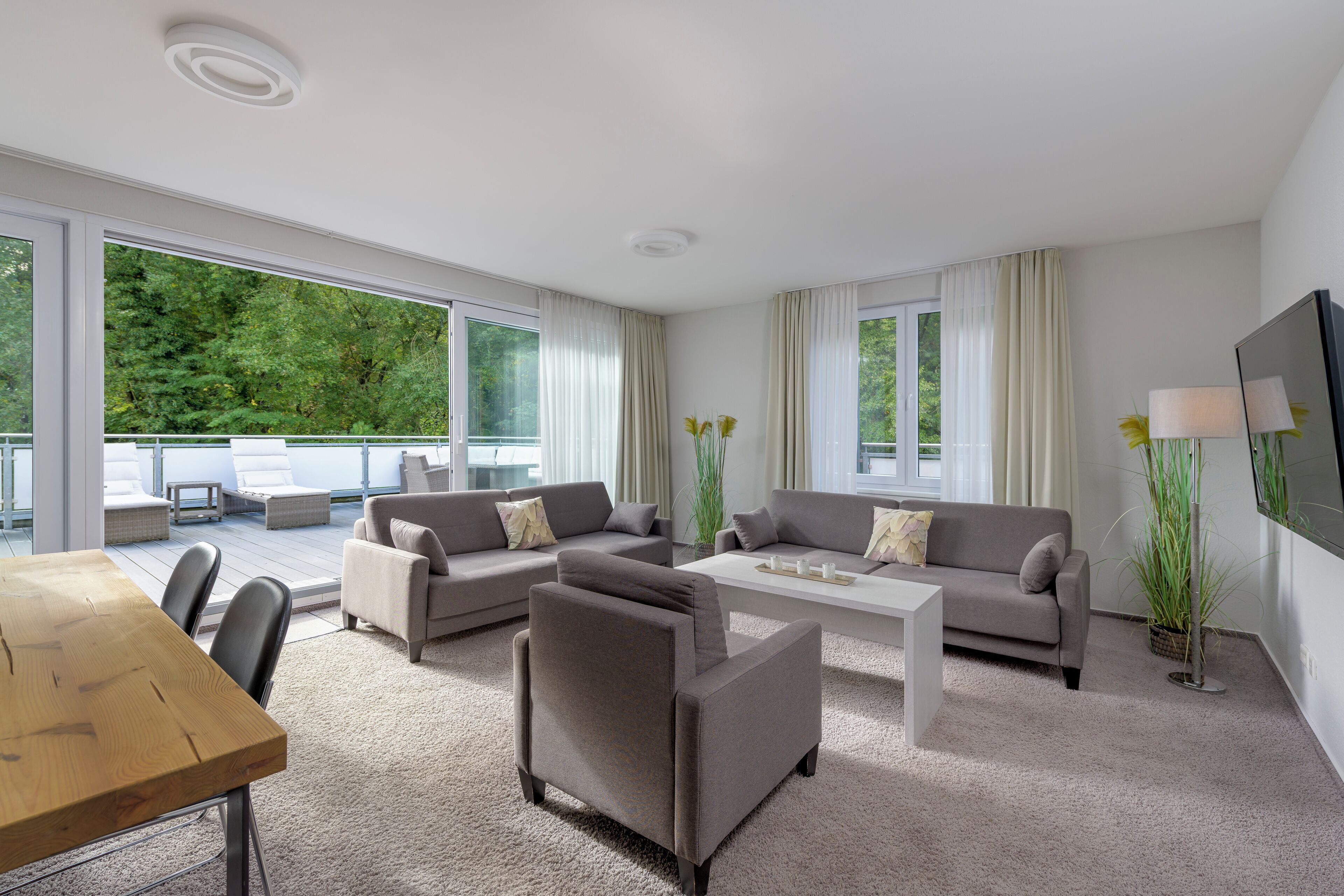 Suite Présidentielle | Vue de la chambre