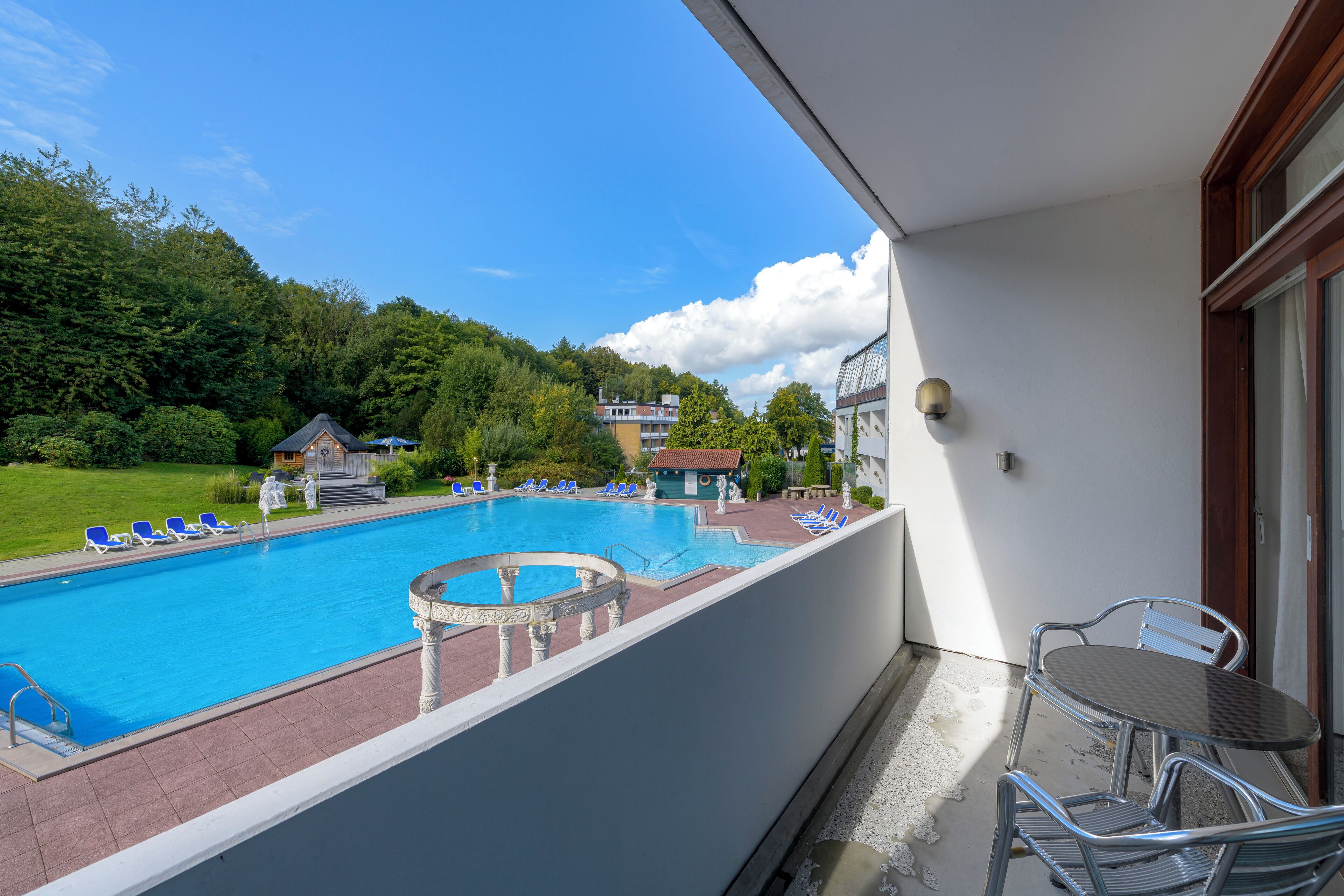 Suite (Pool) | Udsigt fra balkon