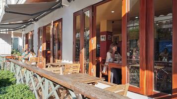 Majoituspaikan julkisivu