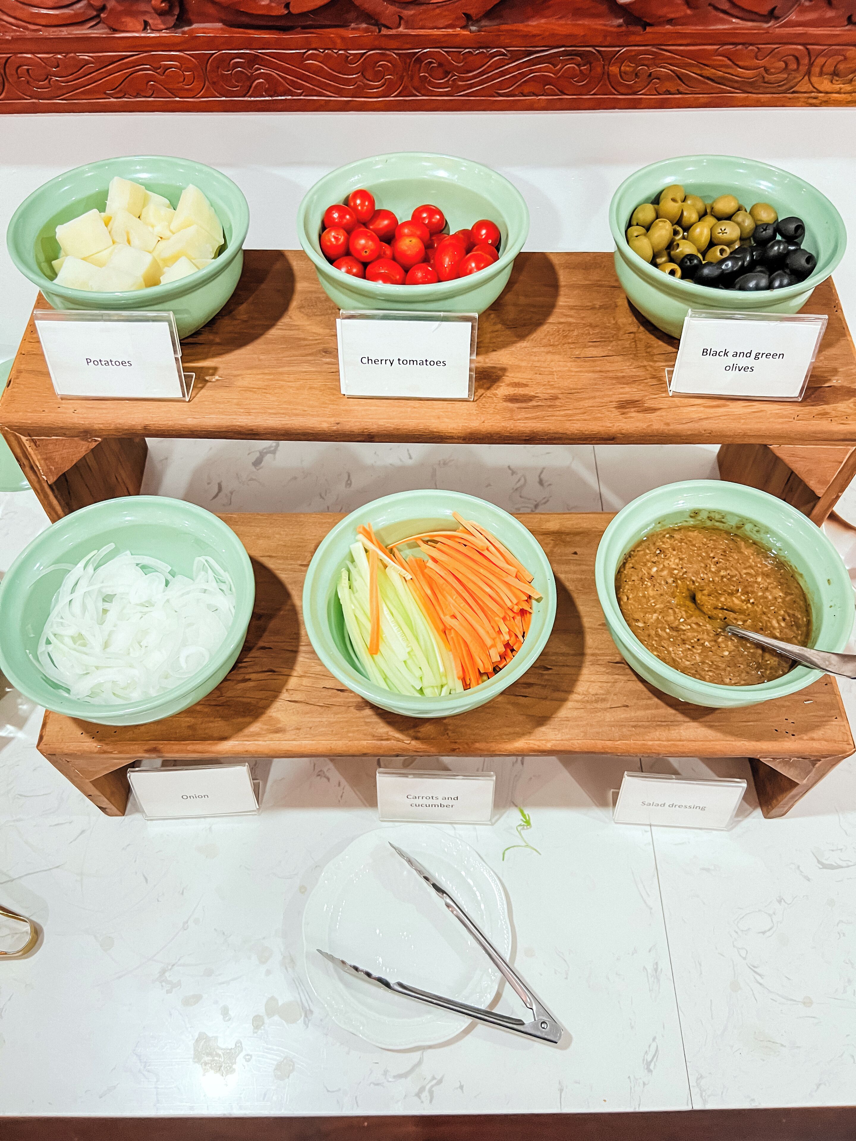 daily buffet breakfast (usd 8 per person)