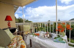 Panoramic Condo | Balcony - Gordian Terrace (Virgin Gorda)