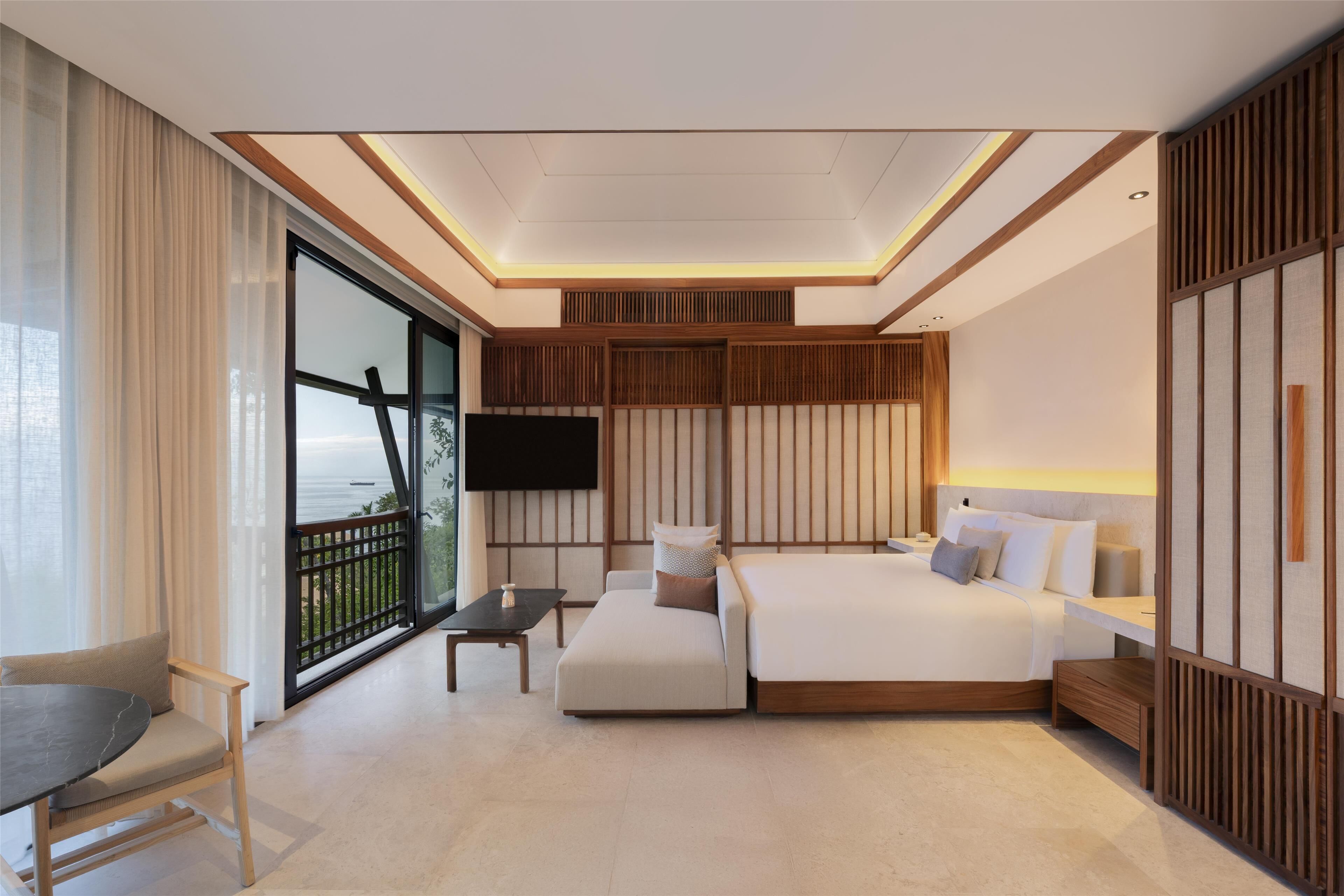 bay-view pool villa - king | 1 bedroom, premium bedding, minibar, in-room safe