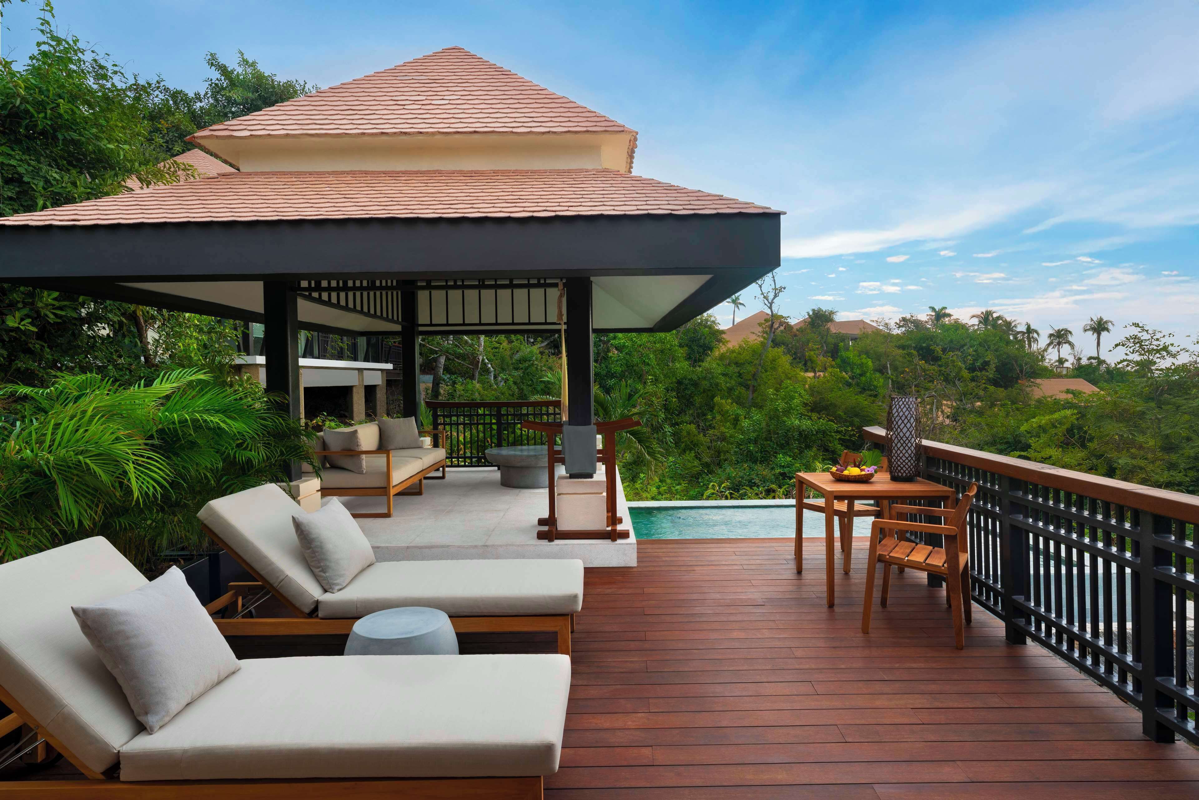 bay-view pool villa - king | 1 bedroom, premium bedding, minibar, in-room safe