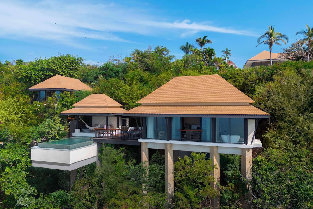 Ocean View Pool Villa | 1 間臥室、高級寢具、迷你吧、客房內保險箱