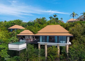 Ocean View Pool Villa - King | Premium bedding, minibar, in-room safe, desk - Banyan Tree Cabo Marques (Acapulco)