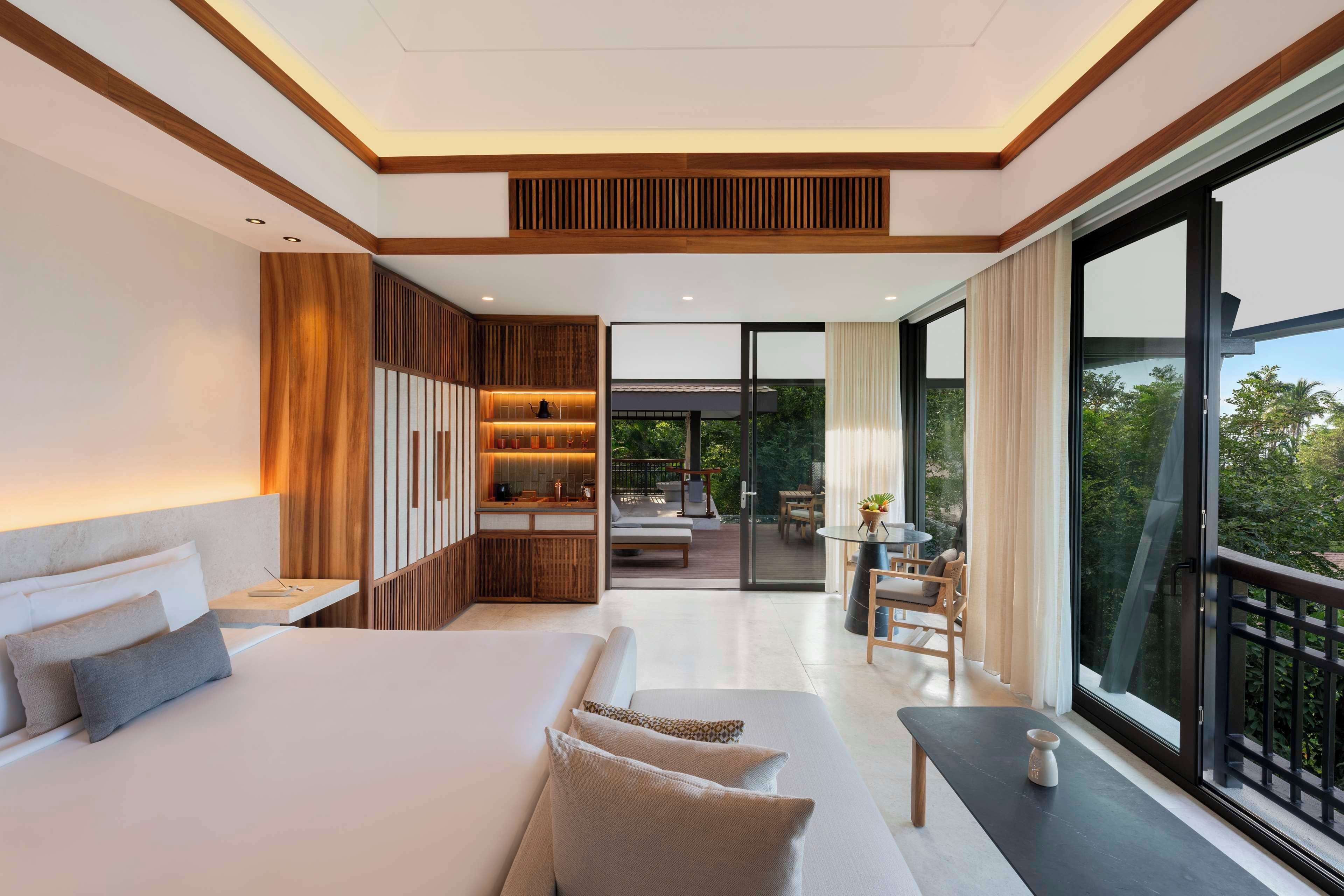 Premium bedding, minibar, in-room safe, desk