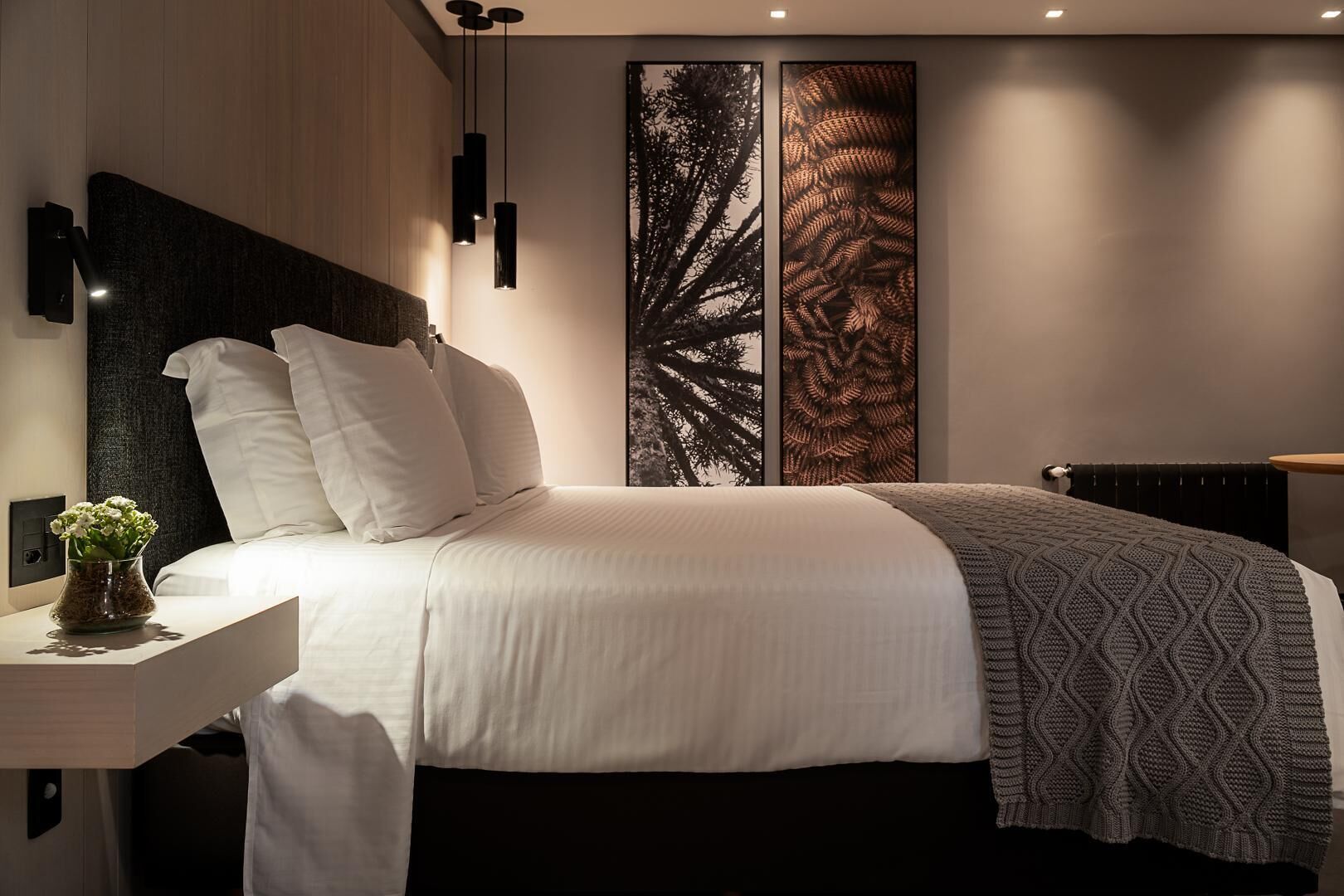 Hypo-allergenic bedding, minibar, in-room safe, blackout drapes
