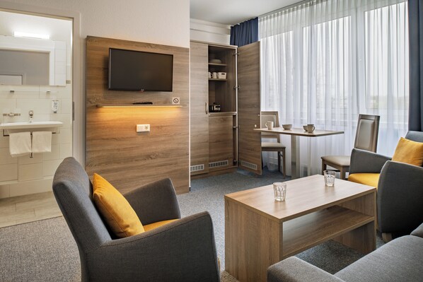 公寓 | 私人廚房 | 雪櫃、咖啡機/沖茶器、電熱水壺、廚房用具/餐具/器皿