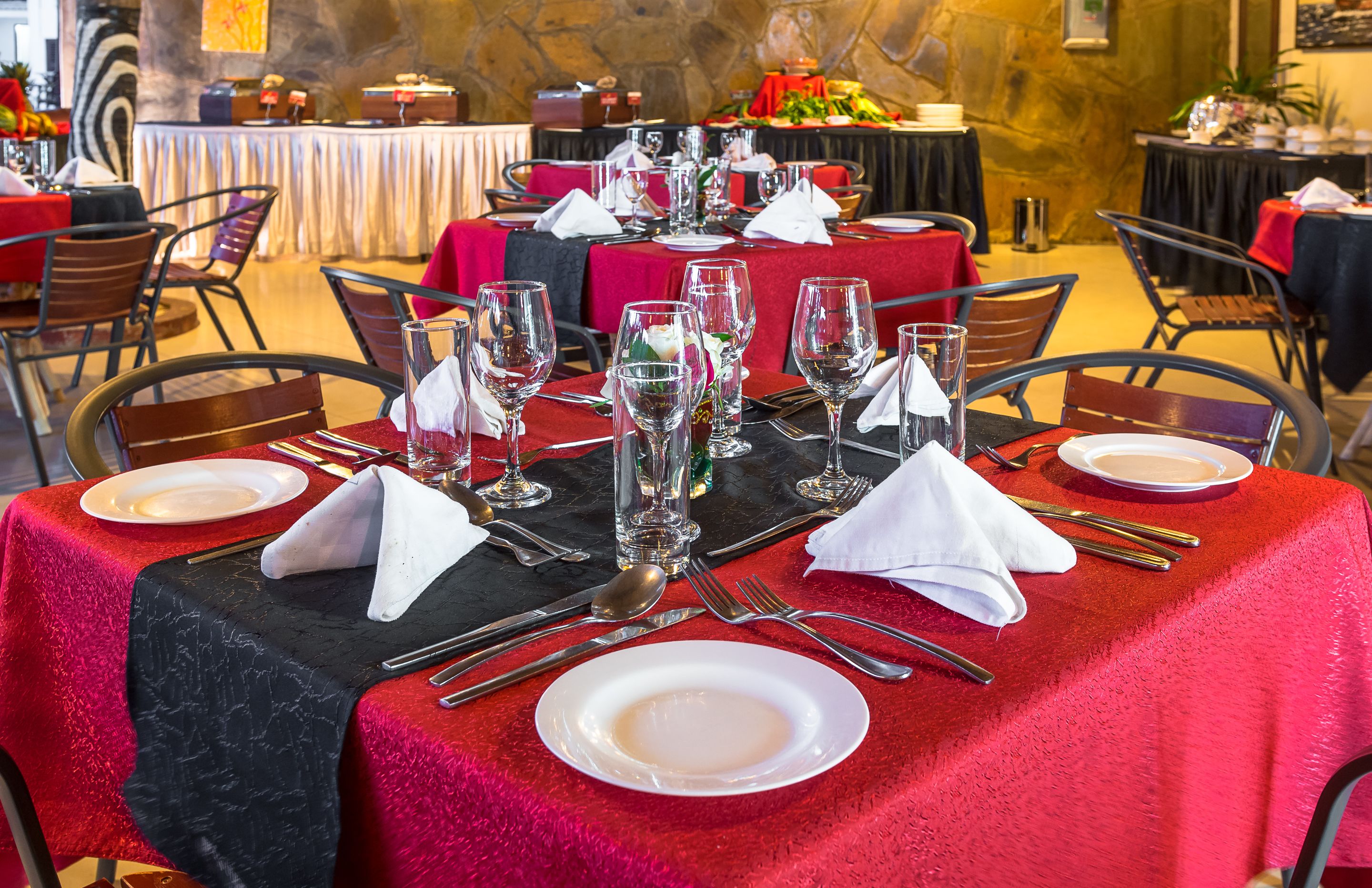 Daily buffet breakfast (KES 1500 per person)