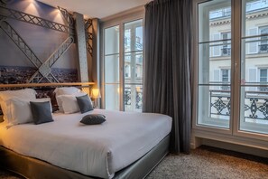 Literie de qualité supérieure, coffres-forts dans les chambres