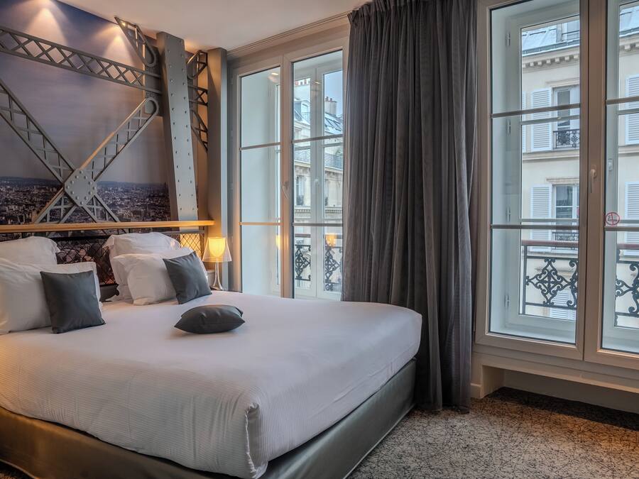 Uitzicht vanuit de kamer