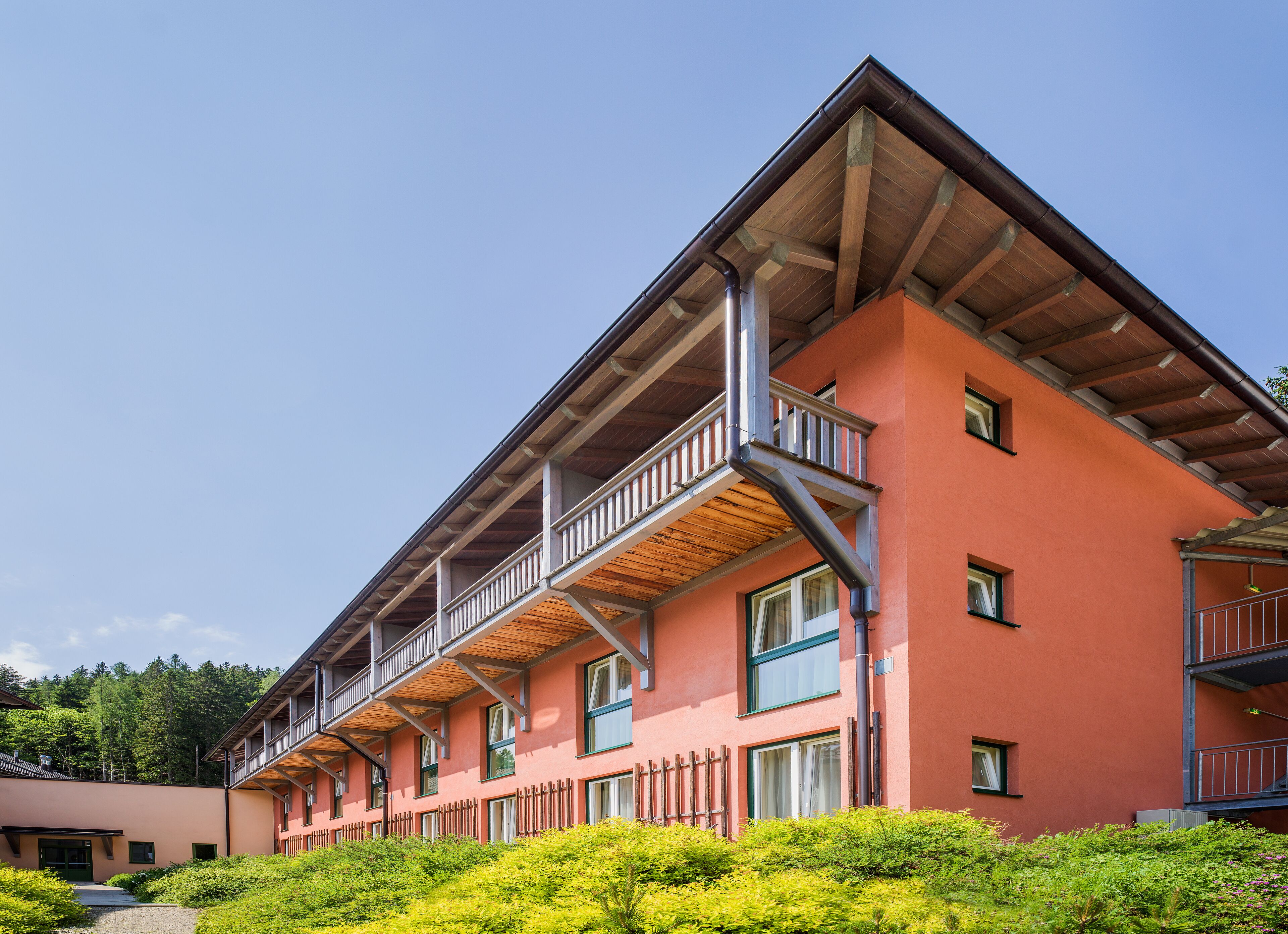 Fassade der Unterkunft