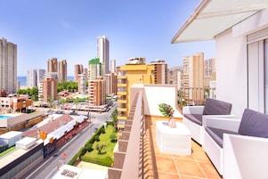 Vista a la playa o al mar