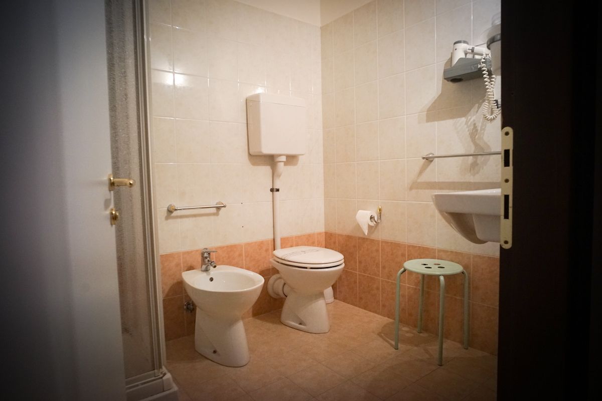shower, free toiletries, hair dryer, bidet
