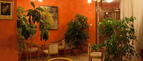 Lobby sitting area